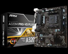 Материнская плата MSI A320M PRO-VD PLUS (AM4, mATX) RTL
