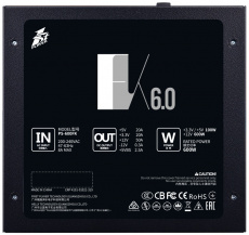 Блок питания 1STPLAYER 600W (PS-600FK, 80+, 120mm, 20+4+4+4pin, 2*PCI-E 6+2pin, 6*SATA, 2*HDD) RTL