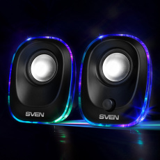 Колонки Sven 330 (2x2.5W, USB, black)