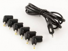 Зарядное устройство для нетбука Buro BUM-0061A40 (вход 110-220V, выход 12-20V (автоопределение), USB 2A, 40W, black)