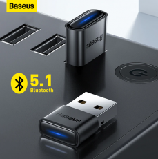 Bluetooth USB Adapter Baseus BA04 (Bluetooth 5.1, black)