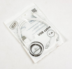 Кабель USB 2.0 Am - micro USB 1.0m (CCP-mUSB2-AMBM-W-1M, экранированный, white) Cablexpert