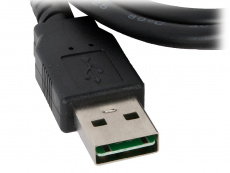 Кабель USB 2.0 Am - mini USB 1.0m (CC-5PUSB2D-1M, мультиразъём, экранированный, пакет, black) Cablexpert