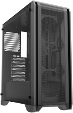 Корпус XASTRA A500 4ARGB (без БП, ATX, USB3.0, 4x ARGB Fan, black)