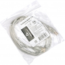 Кабель USB 2.0 Am - Bm 1.8m (CC-USB2-AMBM-6-N, медь, grey) Cablexpert