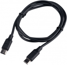 Кабель USB 2.0 Type-C - Type-C 1.0m (CC-USB2-CMCM-60-1M, медь, 3A, 60W, быстрая зарядка, QC3.0, PD, black) Cablexpert