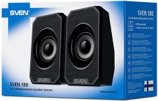 Колонки Sven 180 (2x3W, USB, black)