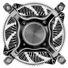 Вентилятор Titan DC-155A915Z/R (1150/1151/1155/1156/1200, 95mm, Al, 2600rpm, 33dBa, screws, low-profile, 3pin, 75W) RTL