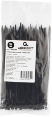 Стяжка 150mm Cablexpert (NYT-150x2.5B, 100шт., black)