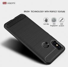 Чехол клип-кейс (для Xiaomi Redmi 6A, silicone, black)
