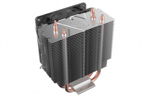 Вентилятор DEEPCOOL GAMMAXX 300 FURY (1150/1151/1155/1156/1200/AM2/AM3/AM4/FM1/FM2, 92mm, Al, Hydro, 900-1800rpm, 17-21dBa, 3 тепловые трубки, DTH, 4pin, blue LED, 110W) RTL