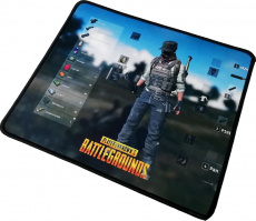 Коврик для мыши PUBG Инвентарь (тканевый на резиновой основе, игровой, 290x250х2mm)