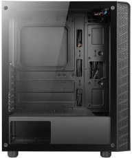 Корпус AZZA Prime CSAZ-360E (без БП, ATX, USB3.0, 4x ARGB Fan, black)