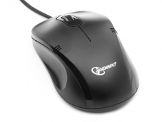 Мышь Gembird MOP-100 (USB, optical, 1000dpi, 1.5m, black)