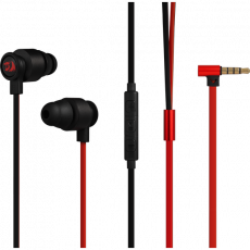 Наушники Redragon THUNDER PRO (затычки, для мобильных устройств, c микрофоном, 1.2m, black-red)