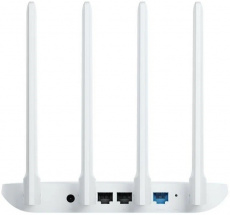 Роутер Xiaomi Mi Router 4C (300Mbps, 2.4GHz, 2 ports, 100Mbps, 4 внешние несъёмные антенны 5dBi, white)