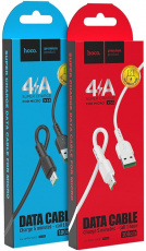 Кабель USB 2.0 Am - micro USB 1.0m (X33 4A Surge, 4A, быстрая зарядка, black) hoco