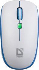 Клавиатура+мышь беспроводные Defender Skyline 895 (white)
