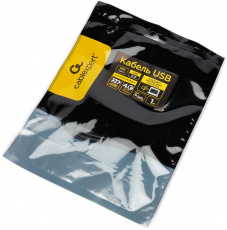 Кабель Type-C --> Type-C 1.0m (CC-USB2.0-240W-1M, медь, 5A, 240W, быстрая зарядка, QC4.0, PD3.1, black) Cablexpert