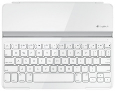 Клавиатура Logitech Ultrathin Keyboard mini (клавиатура-подставка/створка на магнитах для iPad mini, Bluetooth, white)