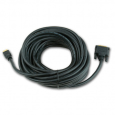 Кабель HDMI (m) - DVI (m) 10.0m (CC-HDMI-DVI-10MC, с позолоченными контактами, экранированный, пакет, black) Cablexpert