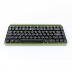 Клавиатура+мышь беспроводные Gembird KBS-9001 (black-green)