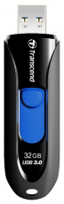 Флеш накопитель USB 3.1 32Gb Transcend JetFlash 790K (TS32GJF790K, 100MB/s, black-blue)