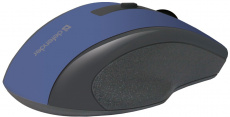 Мышь беспроводная Defender Accura MM-665 (optical, 1600dpi, 2xAAA, black-blue)