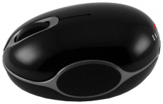 Мышь беспроводная Oklick 535XSW (optical, 1600dpi, 2*AAA, black-silver)