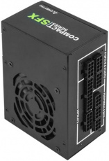 Блок питания Chieftec 650W (SFX, CSN-650C, 80+ Gold, 80mm, 20+4+4+4, 2xPCI-E 6+2pin, 6*SATA, 3*HDD, 1*FDD, Modular) RTL