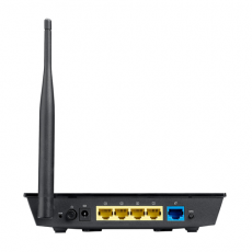 Роутер ASUS RT-N10P (150Mbps, 2.4GHz, 4-Port 100Mb, 1 внешняя несъёмная антенна, поддержка до 4-х беспроводных сетей)