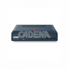 Тюнер для цифрового ТВ внешний / Медиа-проигрыватель CADENA CDT-1711SB (1080p, DVB-T2, HDMI, JPEG, MKV, MOV, USB, Time Shift, black)