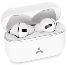 Гарнитура Accesstyle Indigo TWS (затычки, беспроводная, Bluetooth 5.0, с микрофоном, до 2 часов работы от батареи, white)