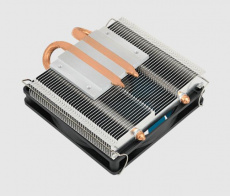 Вентилятор AeroCool Verkho 2 Slim (1150/1151/1155/1156/1200/AM2/AM3/AM4/FM1/FM2, 90mm, Al, 1000-2300rpm, 18-27dBa, две тепловые трубки, 4pin, PWM, 105W) RTL