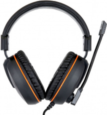 Наушники Gembird MHS-G100 (полноразмерные закрытые, c микрофоном, игровые, регулятор, 2.5m, промо-код "Survarium", black)