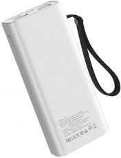 Внешний аккумулятор hoco J41 Treasure (литий-ионный, 10000mAh, 2*USB 2A, вход 2A, white)