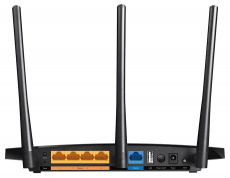 Роутер TP-LINK Archer C59 (1350Mbps, 2.4/5GHz, 4 ports, 100Mbps, 3 внешние несъёмные антенны, USB, USB Printer/FTP Server/3G/4G/LTE, black)