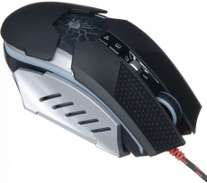 Мышь A4Tech Bloody T50 Winner (USB, optical, 4000dpi, игровая, black-silver)