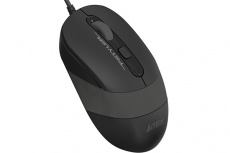 Мышь A4Tech Fstyler FM10 (USB, optical, 1600dpi, 1.5m, black-grey)