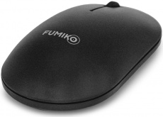 Мышь беспроводная FUMIKO ELEGANT FMA-03-K (optical, 1000dpi, AA (нет в комплекте), black)