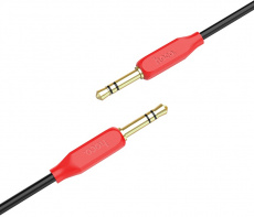 Кабель аудио 3.5mm Jack (m) - 3.5mm Jack (m) 1.0m (UPA11, black) hoco