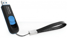 Флеш накопитель USB 3.2 64Gb ADATA UV128 (AUV128-64G-RBE, 100MB/s, black-blue)
