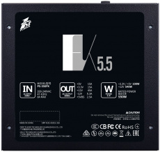 Блок питания 1STPLAYER 550W (PS-550FK, 80+, 120mm, 20+4+4+4pin, 2*PCI-E 6+2pin, 4*SATA, 2*HDD) RTL