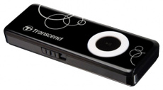 Плеер Flash Transcend MP300 4Gb (TS4GMP300K, MP3, WMA, WAV, black)