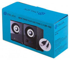 Колонки Oklick OK-160 (2x3W, USB, black)