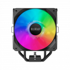 Вентилятор PCCOOLER PALADIN EX400 ARGB Plus (AM4/LGA 1150/LGA 1151/LGA 1151-v2/LGA 1155/LGA 1156/LGA 1200/LGA 1700, 120mm, Al, 800-1800rpm, 28dBa, 4 тепловые трубки, 4pin, 145W, black) RTL