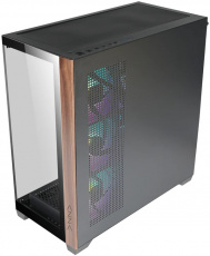 Корпус AZZA Neptune CSAZ-491 (без БП, ATX, USB3.0, 4x ARGB Fan, black)