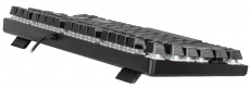 Клавиатура Defender Stalker GK-170L (USB, механическая, 17 режимов подсветки, влагоустойчивая, игровая, промо-код "War Thunder", black)