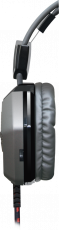 Наушники Redragon PLACET (полноразмерные закрытые, c микрофоном, игровые, 2.2m, black-grey)
