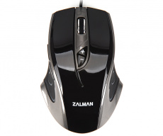 Мышь ZALMAN ZM-GM1 (USB, laser, 6000dpi, игровая, black)